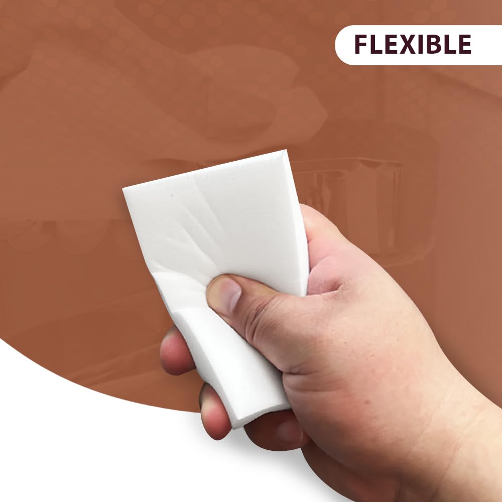 FABRIO Melamine Cleaning Eraser Sponges - Pack of 10 (2 x Denser) - Ideal for Kitchen, Bathroom, Walls, Stains, and More - Multi - Surface Cleaning 1