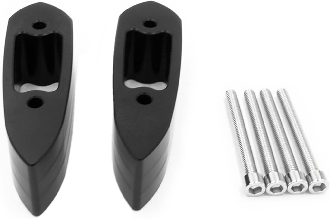 TCHAU Mirrors Bracket for Yamaha YZF-R3 YZF-R25 YZF R3 R25 Mirror Spacers Extenders Holder Motorcycle Mount Mirror Riser Extensions Adapter 2015 2016