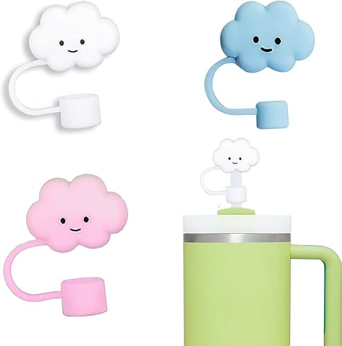 GBYAN Tapa de popote de 0.394 pulgadas para vaso Stanley Cup de 30 y 40 onzas, accesorio para botella de agua reutilizable, tapones protectores a