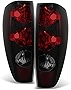 AKKON - For 2004-2012 Colorado Canyon Black Smoked Tail Lights Lamps Assembly Left + Right Replacement