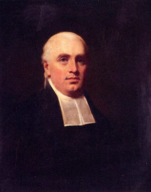 Affiche d'art portrait du révérend William Paul par Sir Henry Raeburn décor 60x90cm