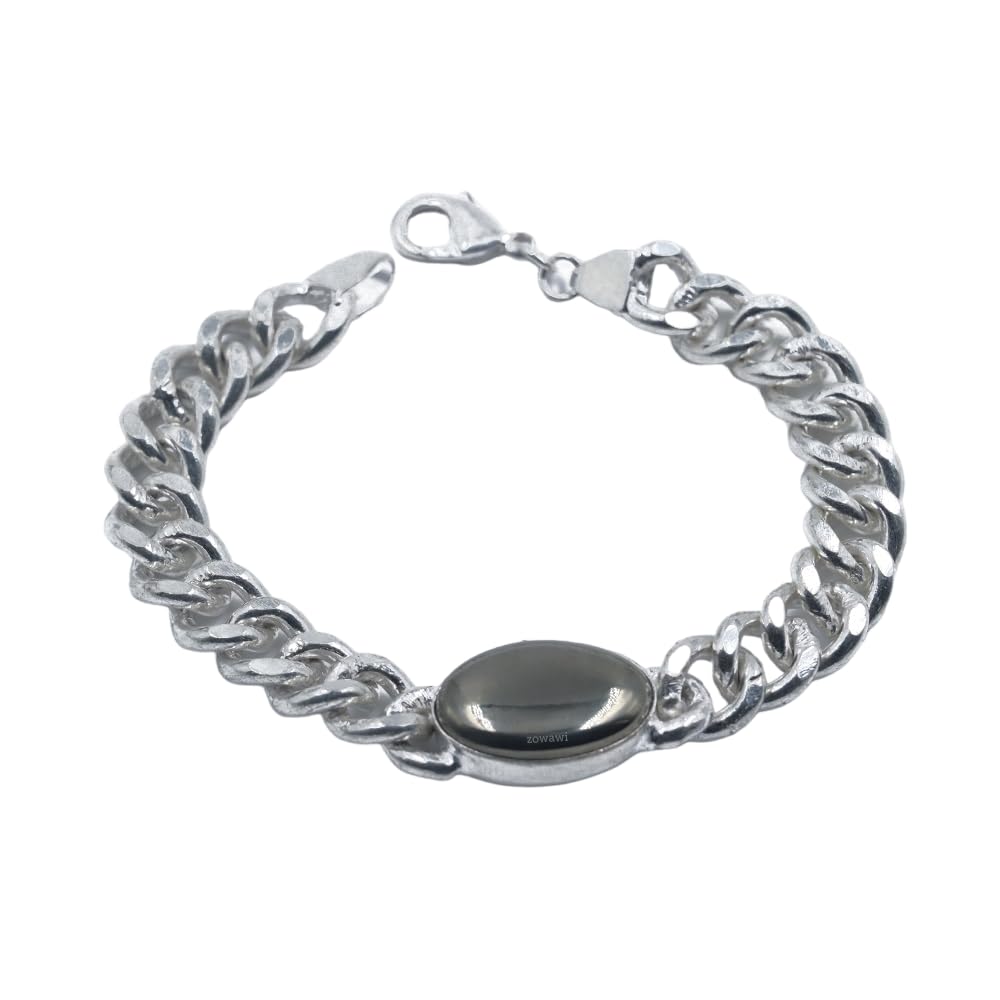 Natural Pyrite Bracelet For Men, magical Natural Pyrite Bracelet AAA abest Quality Bracelet In German Silver AAA Quality For Men (B0C9X4NHXN) Amazon Price History, Amazon Price Tracker
