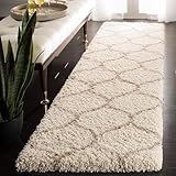 EKEFFY Modern Micro Fiber Rug/Rectangular Carpet for Hall, Bedroom, Kichen, Kids Room, Baby Room Etc.Color-Ivory And Beige Size 2X4 Feet