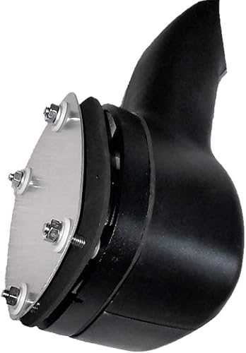 Miniatura 4 de Kozak - Par de espejos cromados para capó (lado izquierdo del conductor y lado derecho del pasajero) compatibles con Kenworth T680 2011-2021, 587