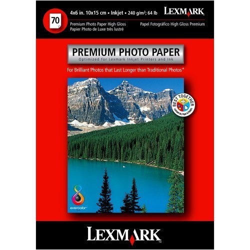 Papier photo Lexmark 4x6 pour imprimer ses photos sans bourrage de papier