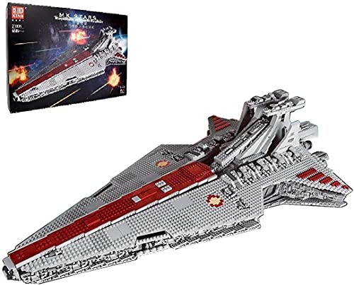 RcBrick 6685 Teile Raumkreuzer Modell, MK21005 Klemmbausteine Groß MOC Raumschiff Kompatibel mit Lego Star Wars USC
