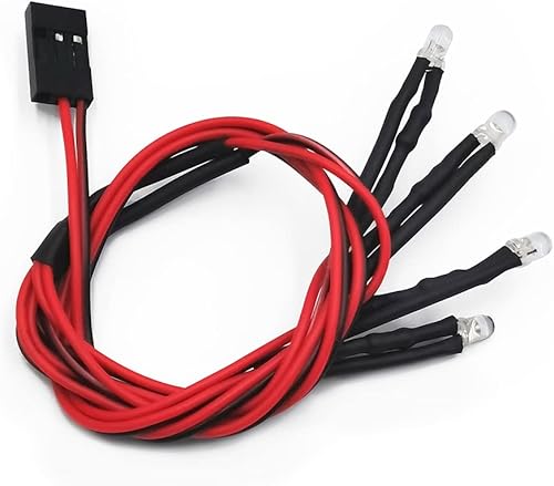 Miniatura 4 de RCHUBAM Luces LED delanteras y traseras para 118 TRX4-M Bronco Defender RC Crawler