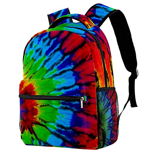 Sac bandoulière tie dye mixte pour enfants et ados style décontracté