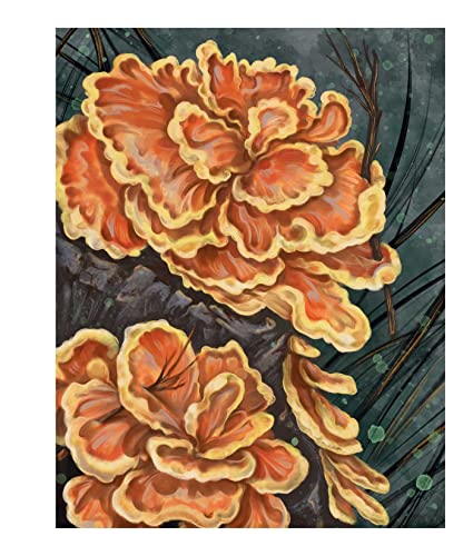 Image of Instant Wall Art Enchanted Mushrooms: 45 Ready-to-Frame Illustrations for Your Home Decor (Home Design and Decor Gift Series)