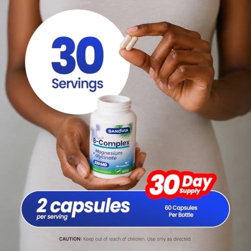 SANOVIA Methylated Vitamin B Complex with Magnesium Glycinate