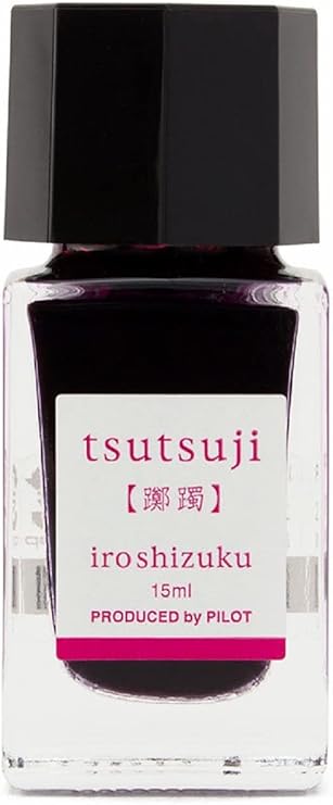 Amazon.com : Pilot Iroshizuku Mini Bottled Fountain Pen Ink tsutsuji ...
