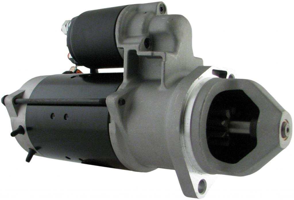 New 12V Starter Compatible with Atlas CompressorXAS66 Deutz F3M1011 1997 1998 1999 2000 Bomag BW120AD Case Trencher 360 Gehl JLG 600S Replaces 0-001-230-013 118-1570 118-2179 118-2388 260-23102