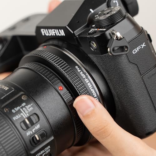 Image of Viltrox EF-GFX PRO Auto Focus Lens Mount Adapter Camera Ring Lens Converter Control Compatible with Canon EF /EF-S to Fuji fujifilm Medium Format GFX100 /GFX100S
