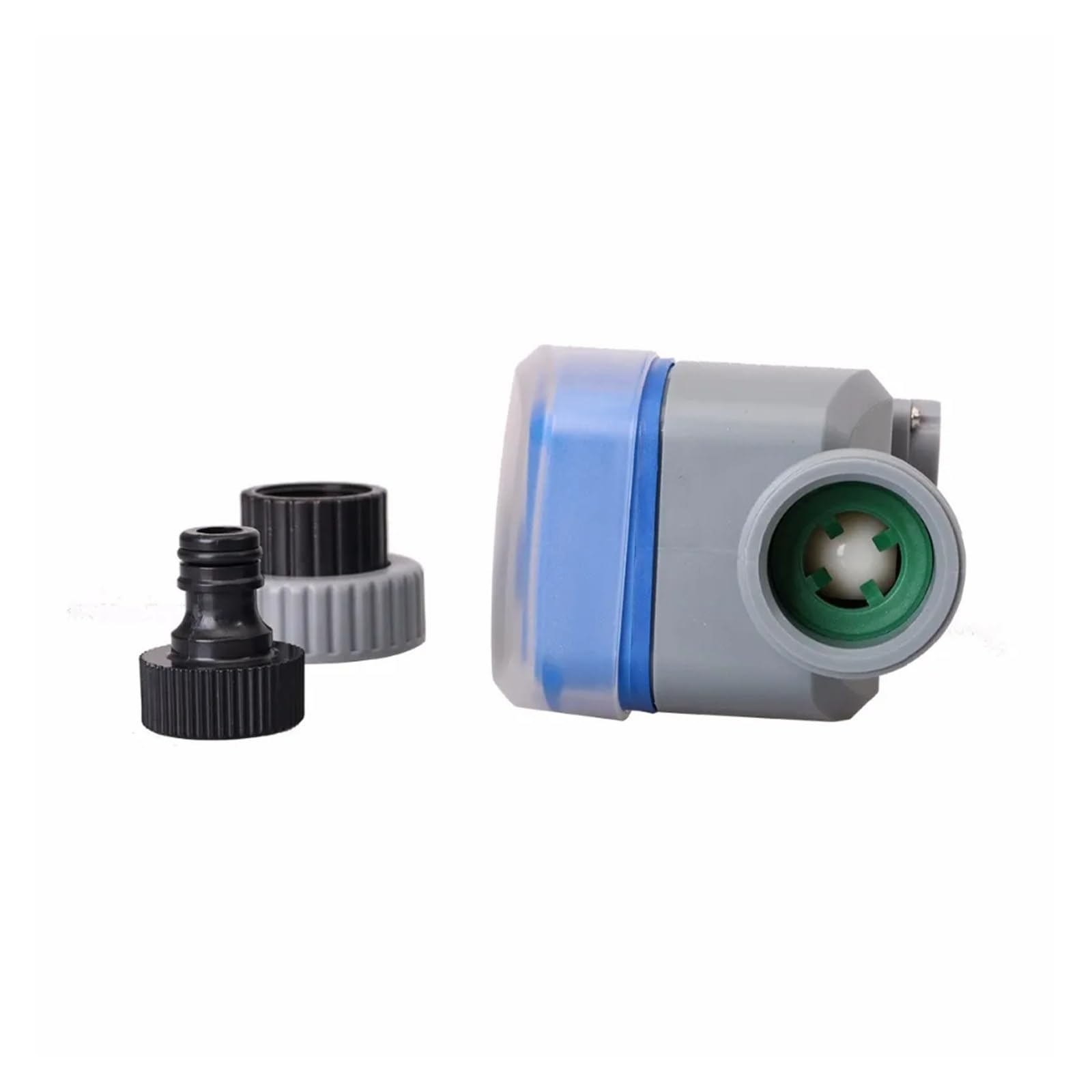 NURII Timer for irrigazione Domestica, valvola a Sfera da Giardino Irrigazione Elettronica Automatica da Giardino Timer for irrigazione a Due quadranti con Foro for sensore Pioggia