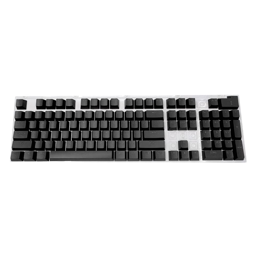 104pcs Mechanical Keyboard Keycaps Universal Desktop Computer Keycaps for Cherry Keyboard Replacement Backlit Key