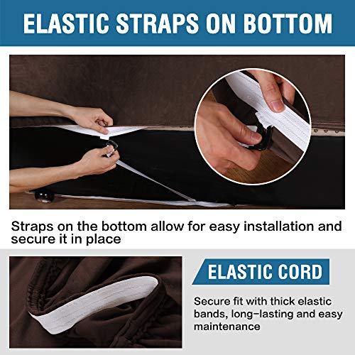 image for H.VERSAILTEX Stretch Velvet Sofa Covers for 3 Cushion Couch Covers Sof