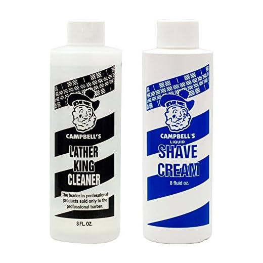 Campbells Latherking creme de barbear CLEANER SOLUÇÃO Latherizer Máquina Barber Shop, 8 Oz