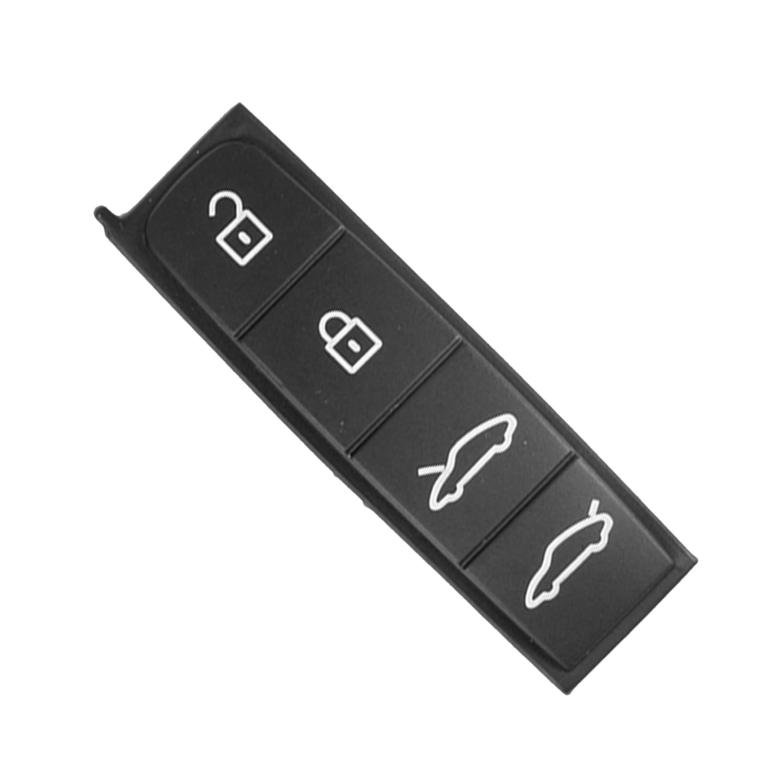 Black Rubber Key Button Cover Compatible with Porsche Taycan 2019-2025 Compatible with Porsche Accessories