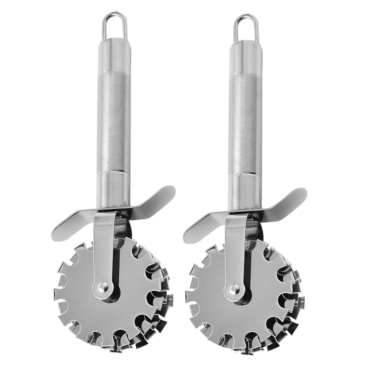 CIYODO 2pcs Stainless Steel Meat Tenderizer Rolling Tool Kitchen Tenderizing Device for Effortless Meat Preparation for Chicken Steak and Veal Cooking