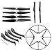KINGDUO Syma X8C X8W X8G X8Hc X8Hw X8Hg Rc Quadcopter Pièces De Rechange 4Pcs Propeller 4Pcs Landing Gear 4Pcs Prop