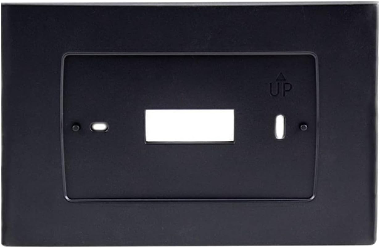 SA5B Wall Plate for Sen si Touch Wi-Fi Thermostat ST75,Black(1 PACK)