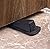 Shepherd Hardware 9133 Heavy Duty Rubber Door Wedge, Brown