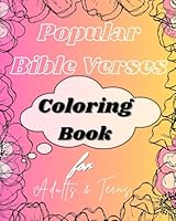 Big Bold Cozy Popular Bible Verses Coloring Book for Adults & Teens: Inspiring Designs For Relaxation, Meditation & Stress Relief B0F6CRH548 Book Cover