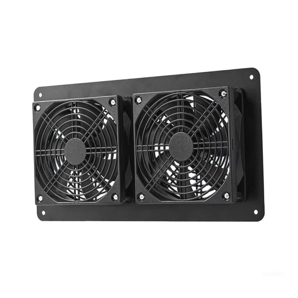 Extractor de Aire para caravanas con Panel Solar de 10W Integrado
