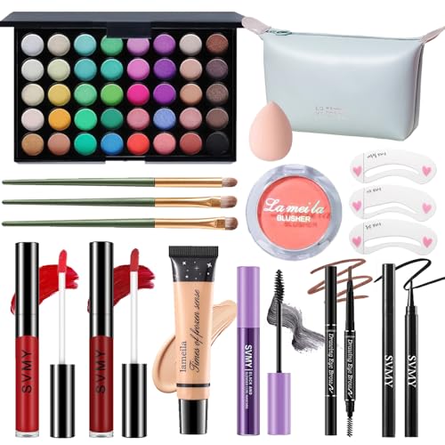 Makeup Set for Women, Makeup Full Kit for Beginners &amp; Professionals, Travel Make up Set for Teens &amp; Adults, Make up Gift Set for Girls, Eyeshadow Palette, Lip Gloss