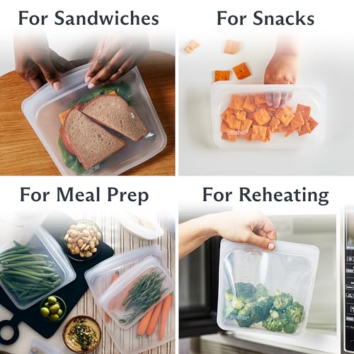 Stasher Reusable Silicone Food Bags