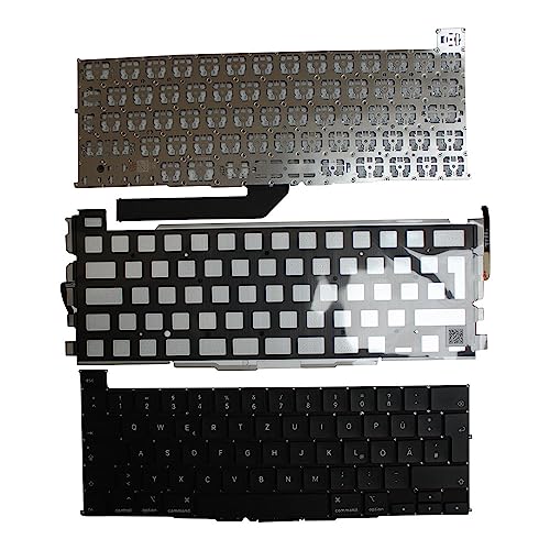 Clavier MacBook Pro 16 2019 Power4Laptops pour travailler en allemand le soir