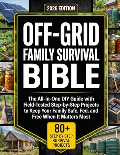 The Off-Grid Family Survival Bible: The All-in-One DIY Guide with...