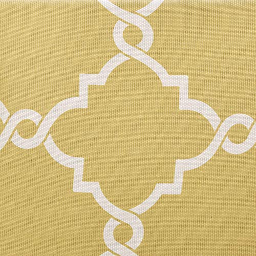 Madison Park Saratoga Window Curtain Light Filtering Fretwork Print 1 Panel Grommet Top Drapes/Valance for Living Room Bedroom and Dorm 50x63 - Image 3