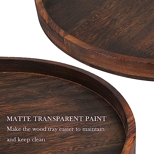 Extra-Large-Round-Ottoman-Table-Tray-24-Rustic-Wooden-Serving-Tray-for-Farmhouse-Decorative-Oversized-Coffee-Table-Trays-Living-Room-Kitchen-Counter-Breakfast-Brown Extra Large Round Ottoman Table Tray 24 Rustic Wooden Serving Tray for Farmhouse Decorative Oversized Coffee Table Trays Living Room Kitchen Counter Breakfast Brown