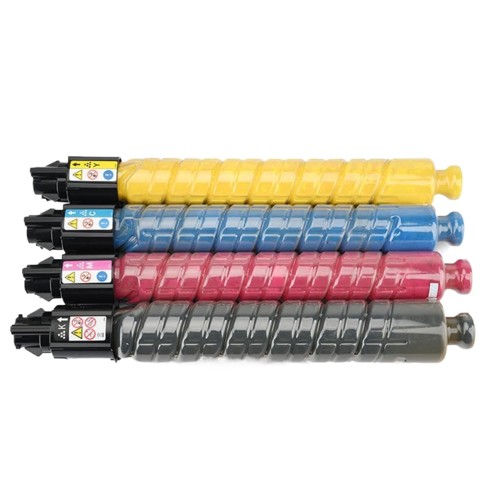 Cartucho de Tóner Compatible with Ricoh MP C306 C307 4 Unidades