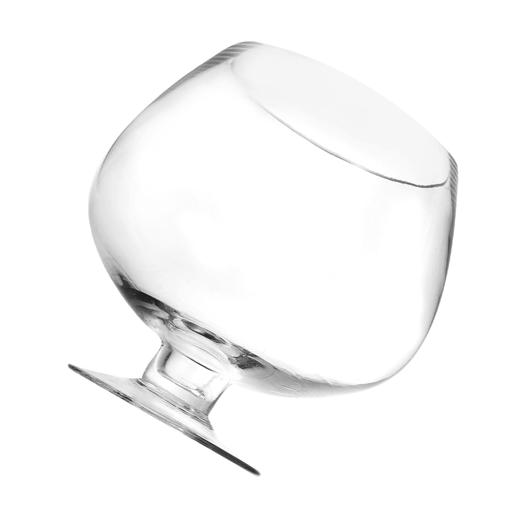 Réservoir d'eau décoratif en verre pur pour betta et plantes