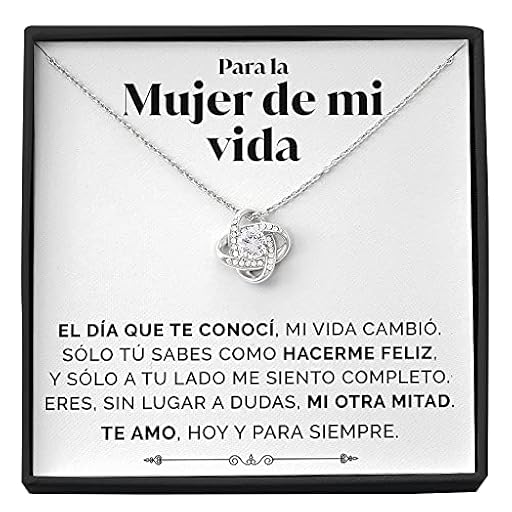 SOFIA FERRER regalos para tu novia originales, regalo aniversario pareja, collar cumpleaños mujer, colgante plata esposa, romántico, navidad, san valentín, bodas, enamorados (Blanco - Mujer) | Ya disponible en tu tienda friki favorita! En mundofriki.es!