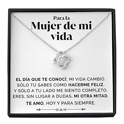 SOFIA FERRER regalos para tu novia originales, regalo aniversario pareja, collar cumpleaños mujer, colgante plata esposa, romántico, navidad, san valentín, bodas, enamorados (Blanco - Mujer)