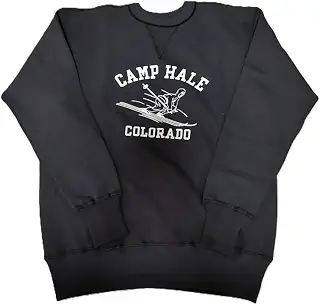 [WAREHOUSE] ウエアハウス スウェット トレーナー ブラック 黒アメカジ ユニセックス Lot 403 ARMY SKIING メンズ レディース ユニセックス