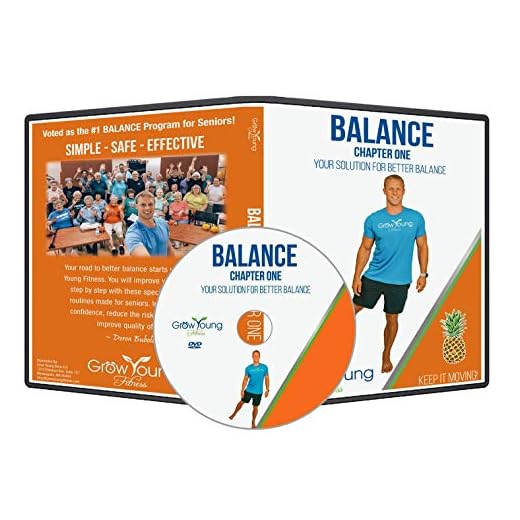 Grow Young Fitness Chapter One Better Balance Exercises for Seniors - Improve Balance from Home - Simple, Safe, Effective Workout DVD for Elderly