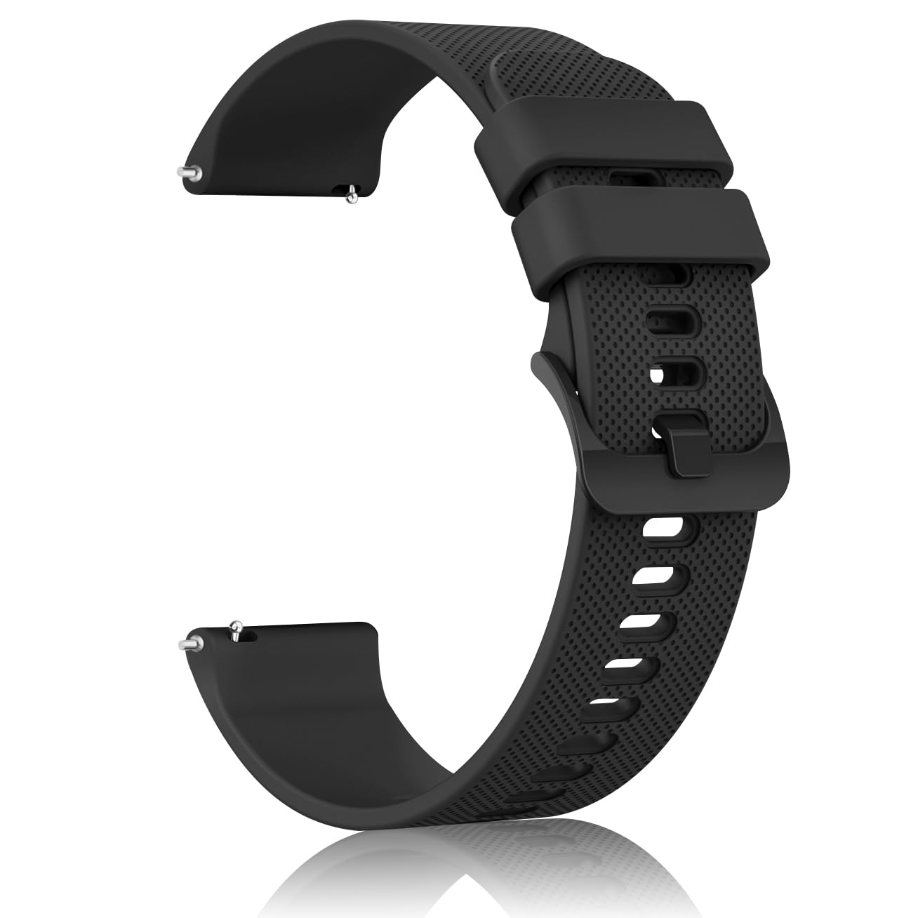 22mm Silicone Bands Compatible for Fossil Men's Gen 6 44mm / Gen 5E 44mm / Men's Gen 5 LTE/Carlyle/Garrett/Women's Julianna Smart Watch, Soft Silicone Quick Released Sport Replacement Strap for Women Men
