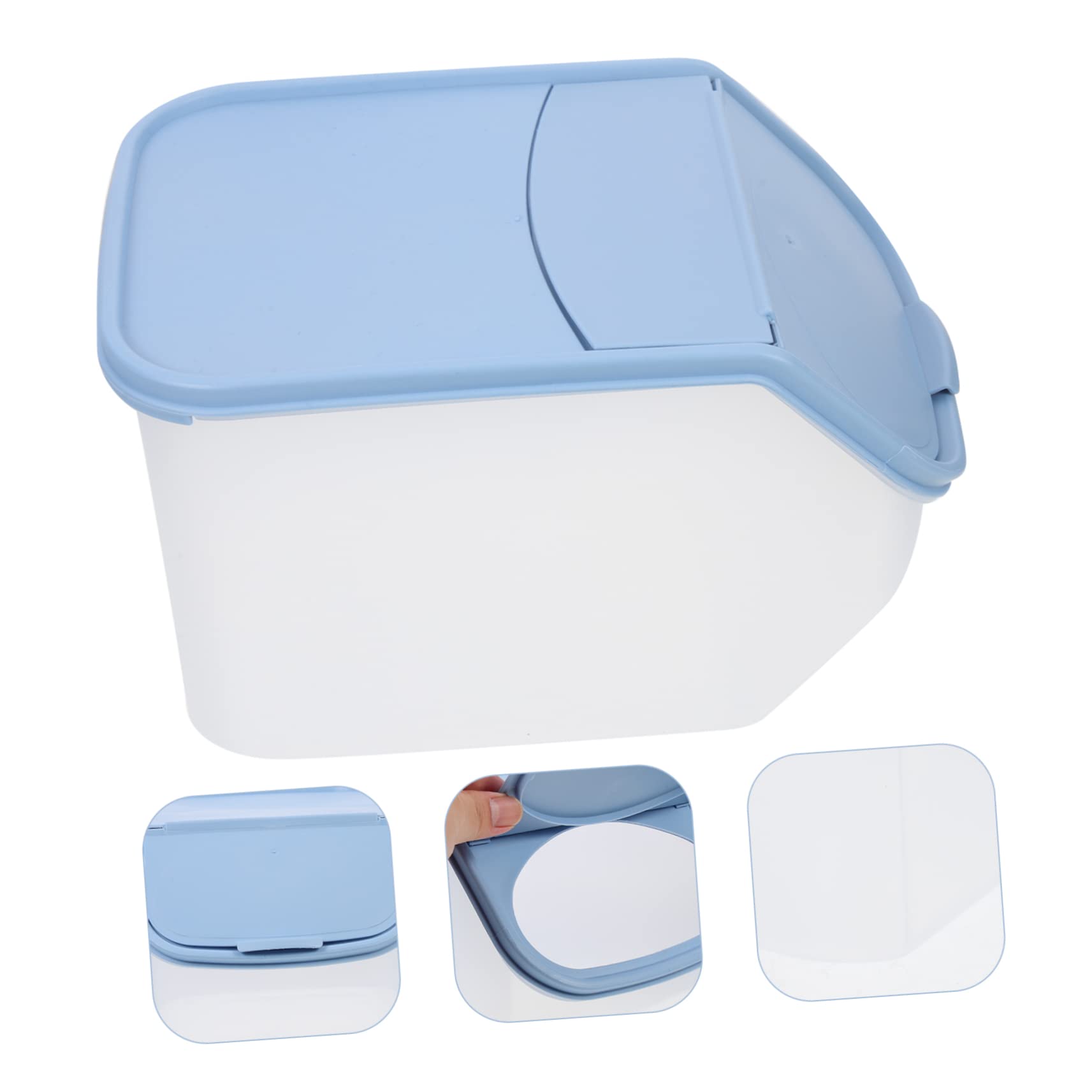 Sandbadebox Für Haustierpflege Robuste Hamsterbadewanne Wiederverwendbare Chinchillabadebox Kompaktes Zubehör Für Kleine Tiere