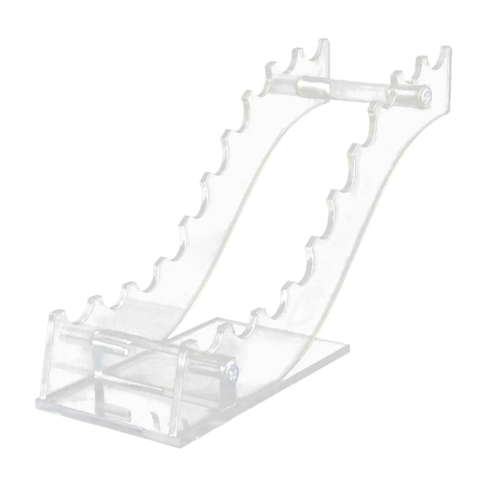 WEQYFDC Fountain Pen Holder Pen Display Stand Accs Transparent Storage Pen Rack Pen Holder For Pencil Cosmetic Brushes Home Countertop Ar