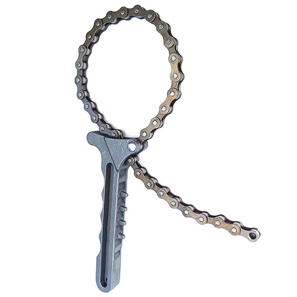 Oil Filter Wrench, Oil Filter Chain Wrench Oil Chain Wrench Oil Filter Remover Tool