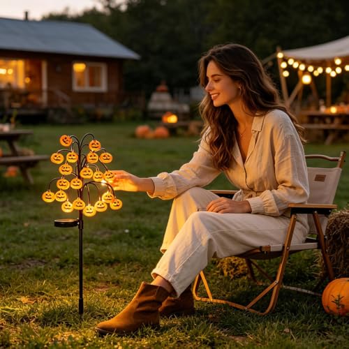 Decoraciones Solares Halloween: Lámpara Resistente a la Intemperie para Exterior 3