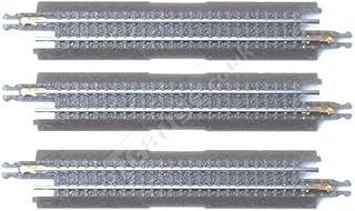 T-Gauge Model Trains 1:450 Scale 3 Pieces Straight Train Track 60mm