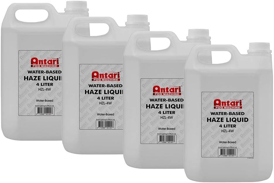 AntariHZL(W) - Water Based Haze Fluid HZL-4W (4 Pack)