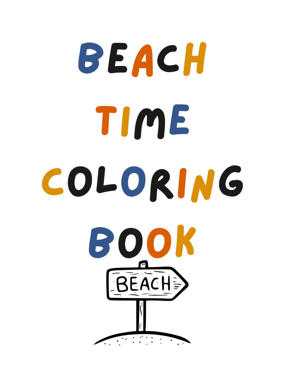 Beach Time Coloring Book