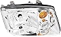 Gold Shrine For Volkswagen Jetta Headlight Lamp 2002 2003 2004 2005 Halogen Passenger Right Side