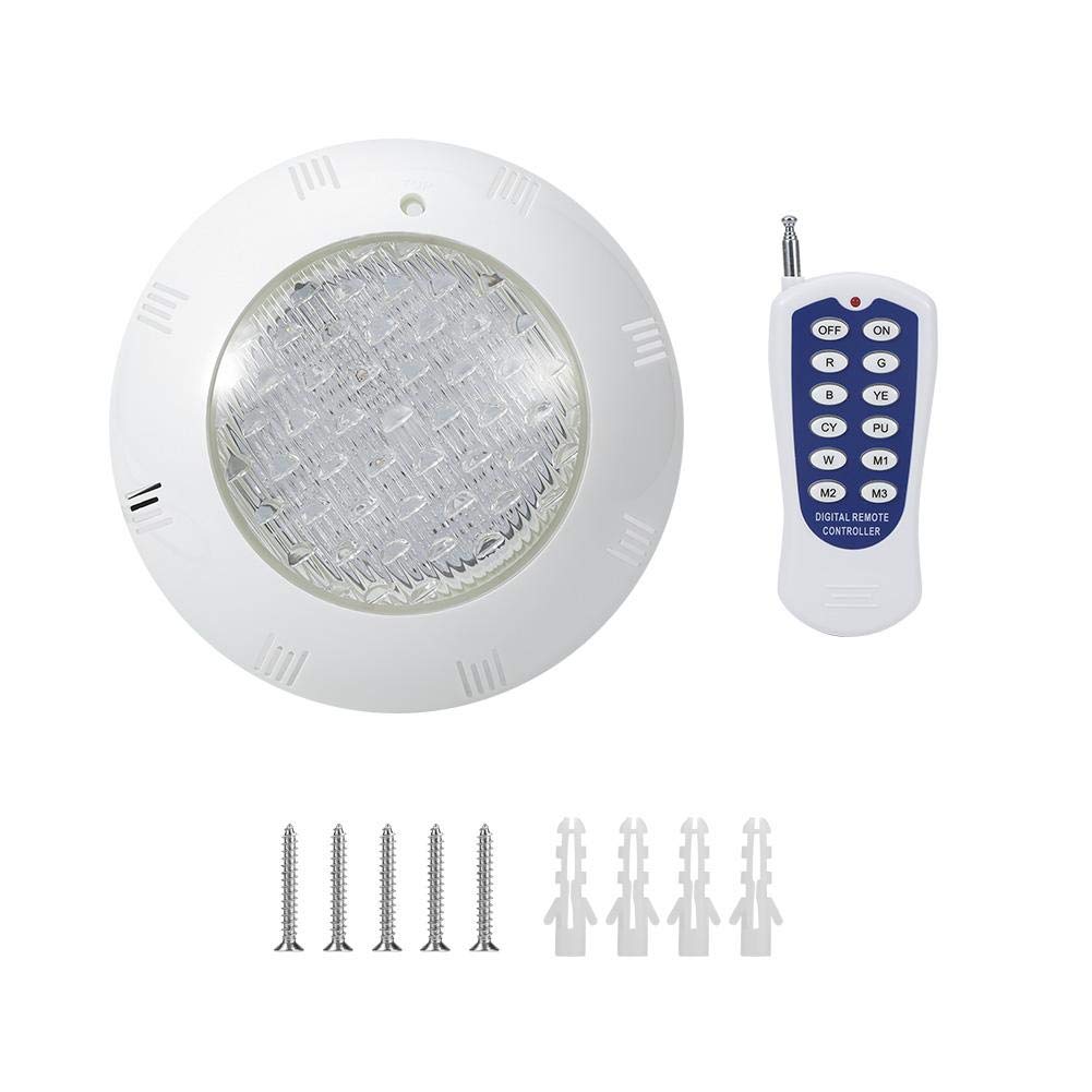 Oświetlenie podwodne 15 W Ac12 V LED białe światło podwodne IP68 wodoszczelne RGB oświetlenie basenu, oświetlenie basenu, oświetlenie basenu, podwodne (RGB)